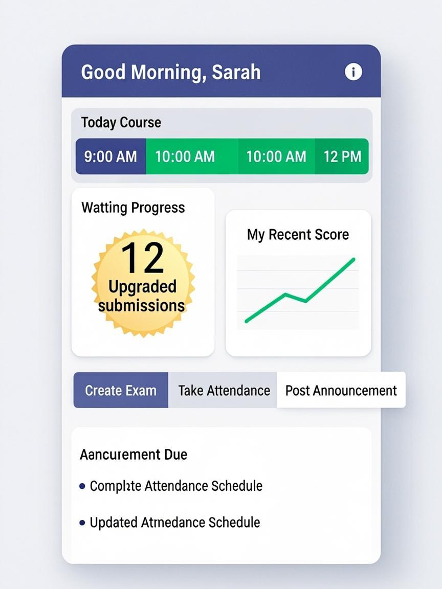 Teacher Dashboard